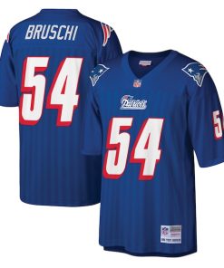 Tedy Bruschi New England Patriots Legacy Replica Jersey - Royal