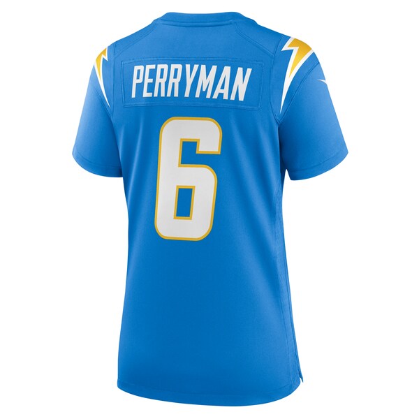 Denzel Perryman Los Angeles Chargers Nike Women's Game Jersey - Powder Blue - Image 4