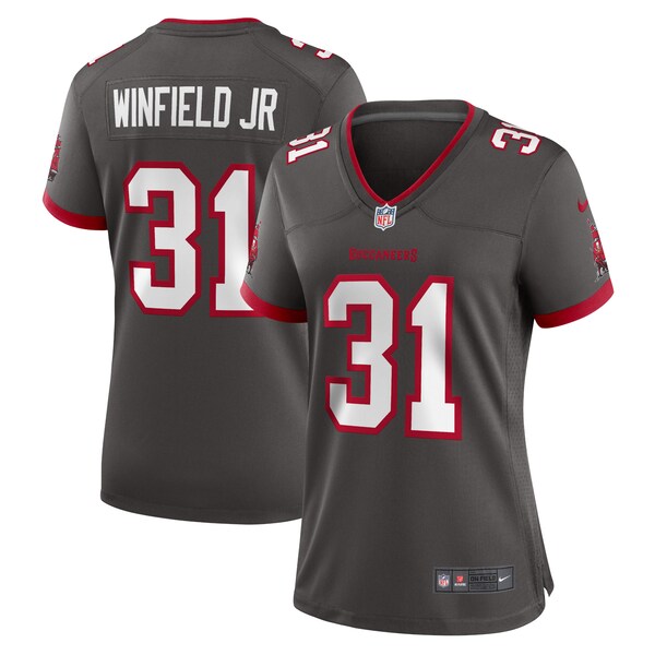 Antoine Winfield Jr. Tampa Bay Buccaneers Nike Women's Game Jersey - Pewter/White - Image 5