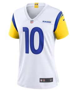 Alternative view of Cooper Kupp Los Angeles Rams Nike Women's Alternate Game Jersey - White