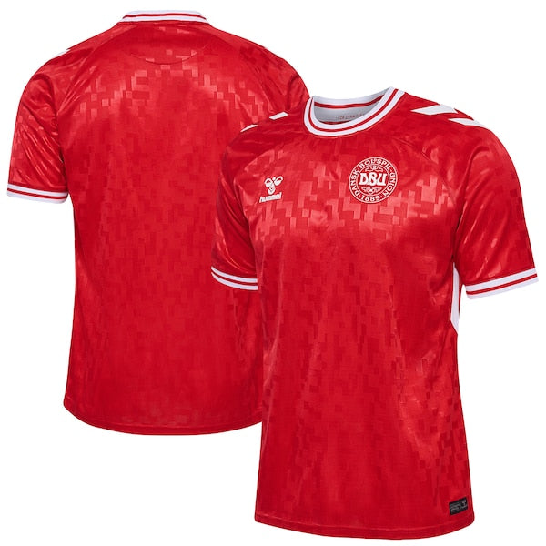 Denmark National Team 2024 Home Replica Jersey - Red/White - Image 2