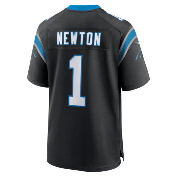 Cam Newton Carolina Panthers Nike Team Retired Game Jersey - Black - Image 3