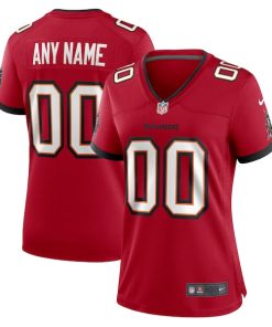 Nike Tampa Bay Buccaneers Women's Custom Game Jersey - Red