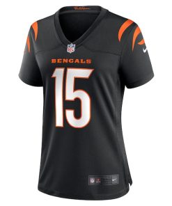 Alternative view of Charlie Jones Cincinnati Bengals Nike Women's Team Game Jersey -  Black