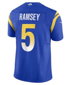 Alternative view of Jalen Ramsey Los Angeles Rams Nike Vapor F.U.S.E. Limited Jersey - Royal