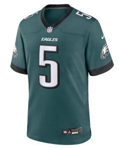 Alternative view of Donovan McNabb Philadelphia Eagles Nike Team Retired Game Jersey - Midnight Green