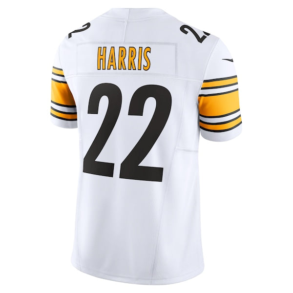 Najee Harris Pittsburgh Steelers Nike Vapor F.U.S.E. Limited Jersey - White - Image 4