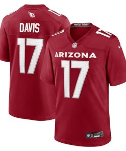 Kaden Davis Arizona Cardinals Nike Team Game Jersey -  Cardinal