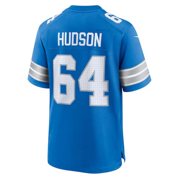 Bryan Hudson Detroit Lions Nike Game Jersey - Blue - Image 3
