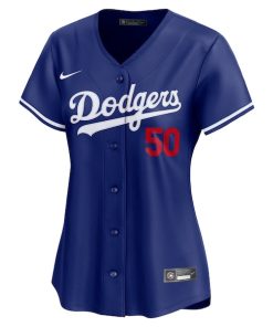 Alternative view of Mookie Betts Los Angeles Dodgers Nike Women's Alternate Limited Player Jersey?¨C Royal