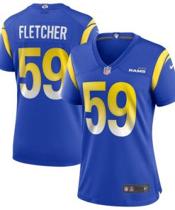 London Fletcher Los Angeles Rams Nike Women's Game Retired Player Jersey - Royal