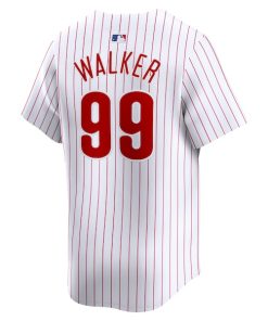 Alternative view of Taijuan Walker Philadelphia Phillies Nike Home Limited Player Jersey - White