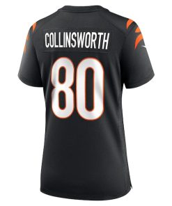 Alternative view of Cris Collinsworth Cincinnati Bengals Nike Women's Team Retired Player Game Jersey -  Black
