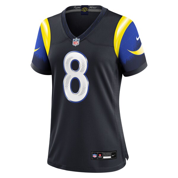 Jared Verse Los Angeles Rams Nike Women's 2025 Rivalries Collection Game Jersey - Midnight Blue - Image 2