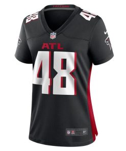 Alternative view of Bralen Trice Atlanta Falcons Nike Women's  Game Jersey -  Black