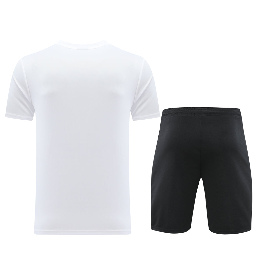 Nike Short Sleeve Training Jersey Set-ND06- White/Black - Image 2