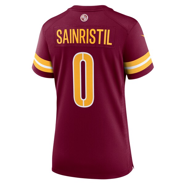Mike Sainristil Washington Commanders Nike Women's Game Jersey - Burgundy - Image 4