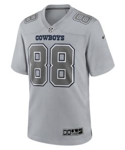 Alternative view of CeeDee Lamb Dallas Cowboys Nike Atmosphere Fashion Game Jersey - Gray