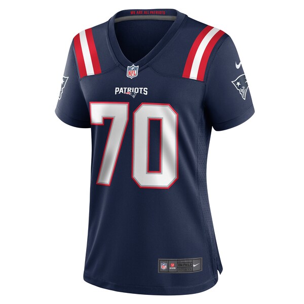 Caedan Wallace New England Patriots Nike Women's Game Jersey - Navy - Image 3