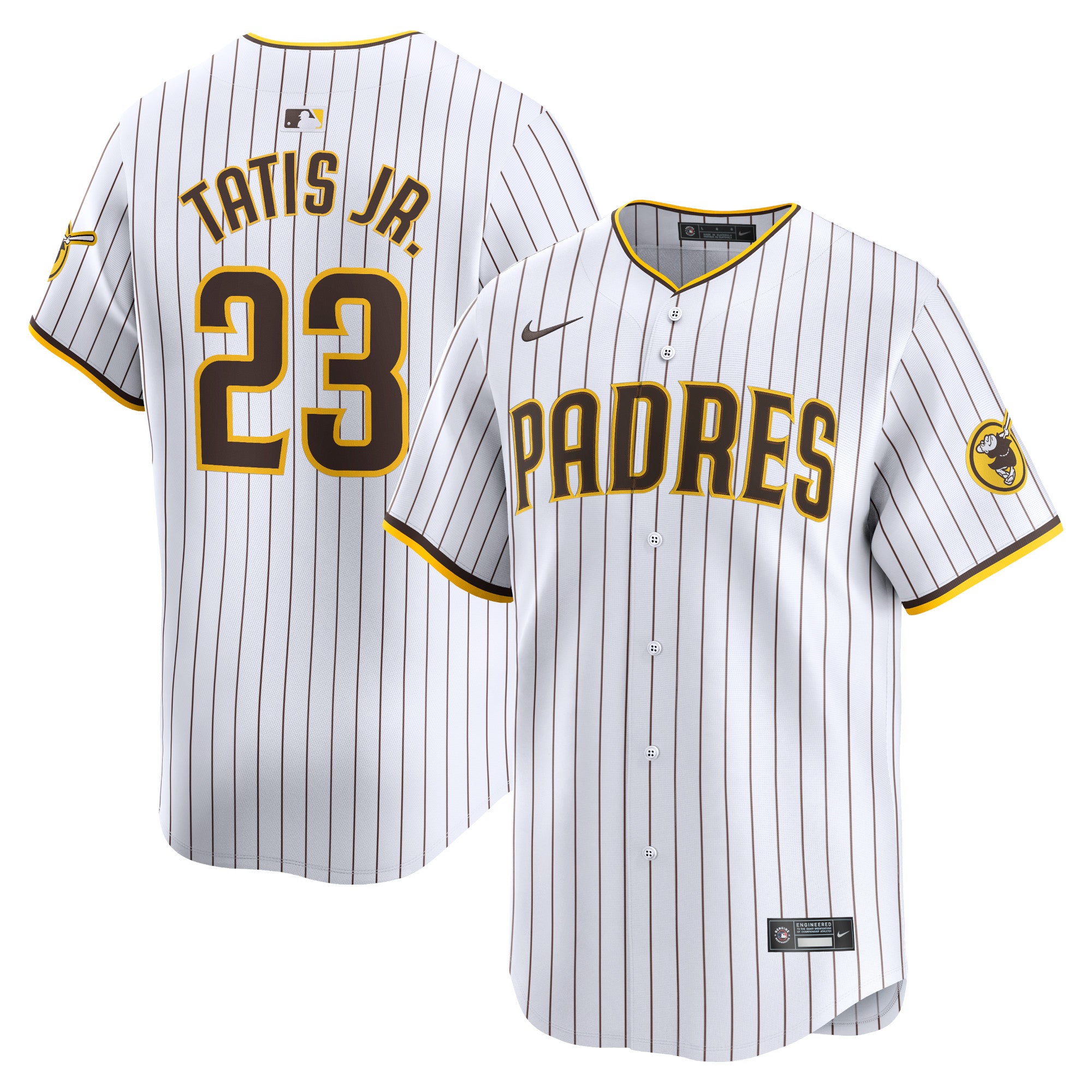 Fernando Tatis Jr. San Diego Padres Nike Away Limited Player Jersey - Red/White - Image 5