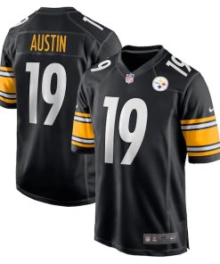Calvin Austin III Pittsburgh Steelers Nike Game Player Jersey - Black