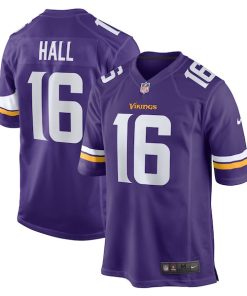 Jaren Hall Minnesota Vikings Nike  Game Jersey -  Purple