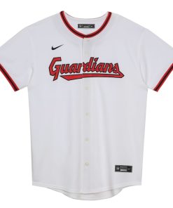 Alternative view of Cleveland Guardians Nike Toddler Home Blank Replica Jersey - White