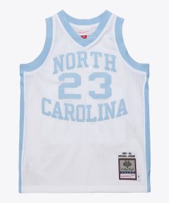 Alternative view of Michael Jordan North Carolina Tar Heels 1983/84 Authentic Jersey - White