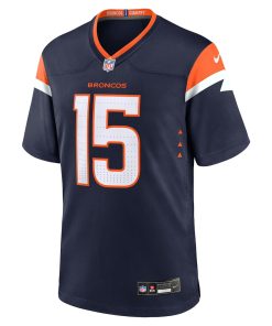 Alternative view of Nik Bonitto Denver Broncos Nike Alternate Game Jersey - Navy