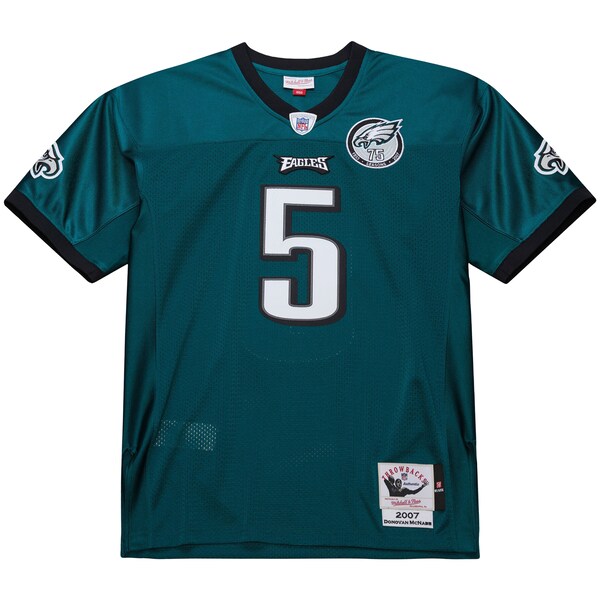 Donovan McNabb Philadelphia Eagles 2007 Authentic Throwback Retired Player Jersey - Midnight Green - Image 2
