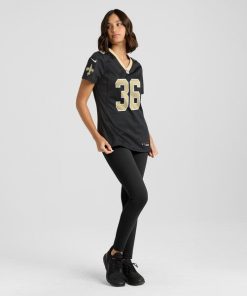 Rico Payton New Orleans Saints Nike Women's  Game Jersey -  Black