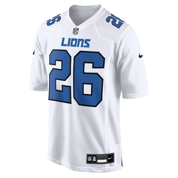 Jahmyr Gibbs Detroit Lions Nike Tundra Fashion Game Jersey - White - Image 3