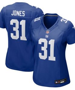 Nic Jones New York Giants Nike Women's Team Game Jersey -  Royal