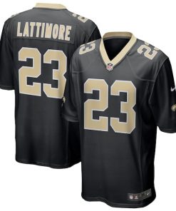 Marshon Lattimore New Orleans Saints Nike Game Jersey - Black