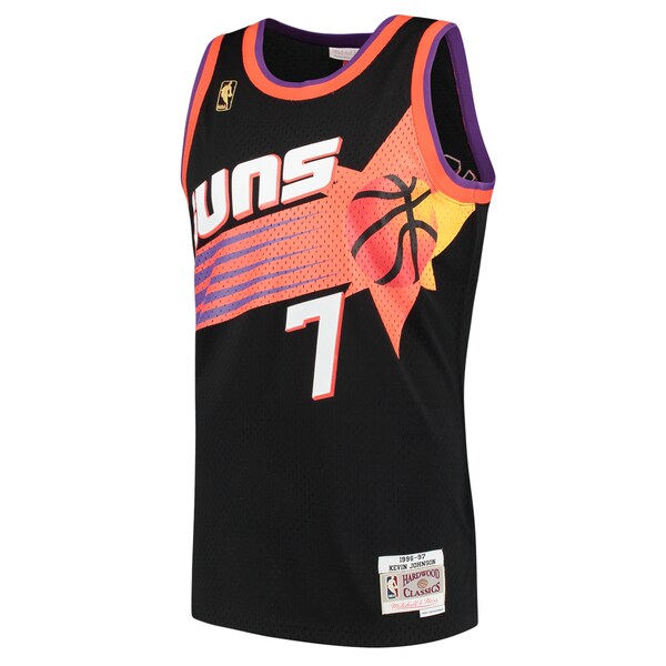 Kevin Johnson Phoenix Suns 1996/97 Hardwood Classics Swingman Jersey - Black - Image 2