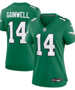 Kenneth Gainwell Philadelphia Eagles Nike Women's Alternate Game Jersey - Kelly Green