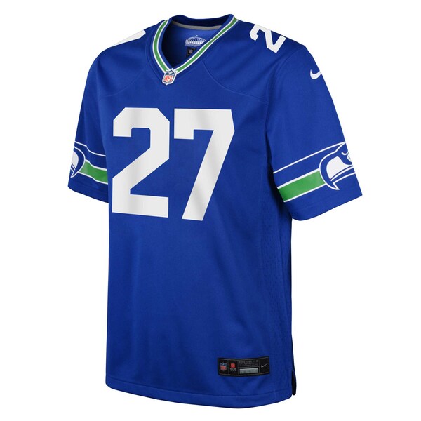Tariq Woolen Seattle Seahawks Nike Youth Alternate Player Game Jersey - Royal - Image 2