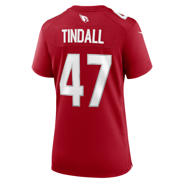 Channing Tindall Arizona Cardinals Nike Women's Team Game Jersey - Cardinal - Image 3