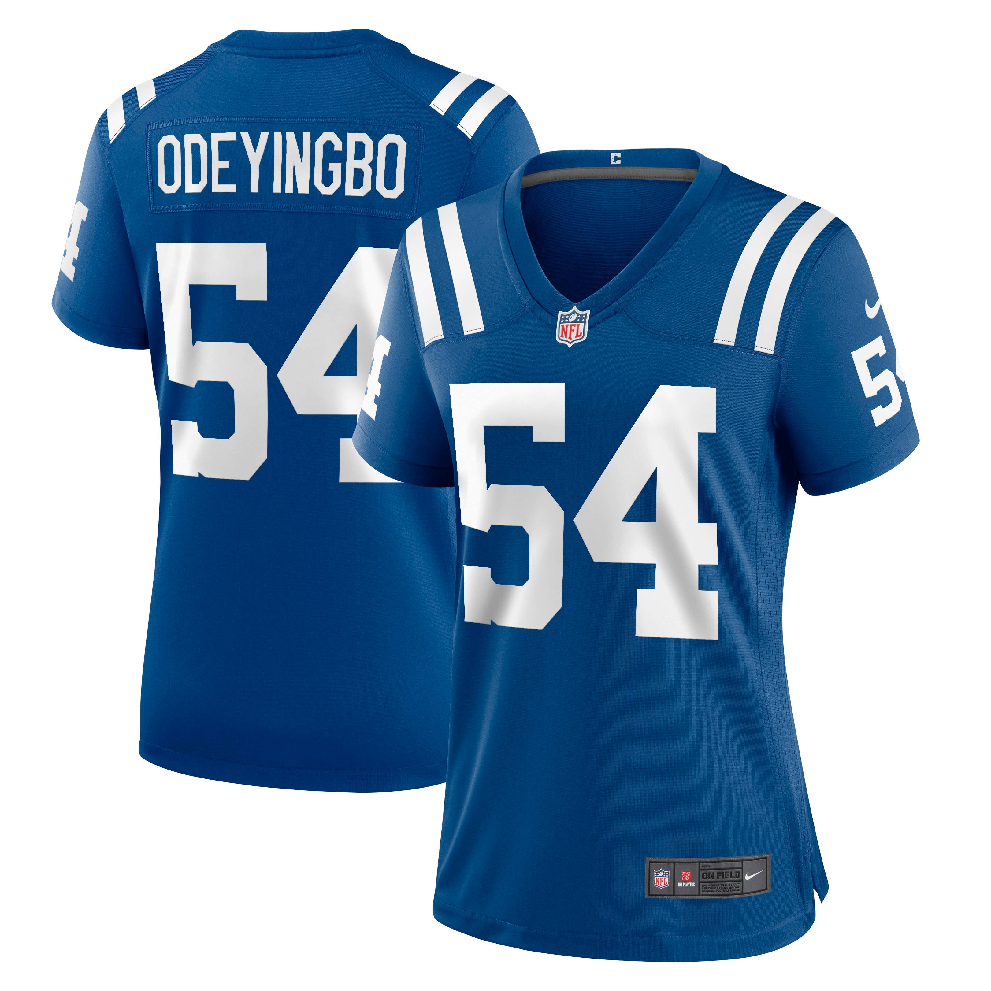 Dayo Odeyingbo Indianapolis Colts Nike Women's Indiana Nights Alternate Game Jersey - Royal/Royal - Image 4