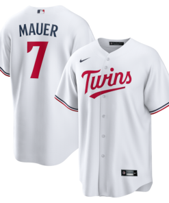 Joe Mauer Minnesota Twins Nike Home Retired Player Replica Jersey - White