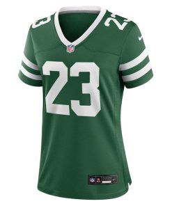 Alternative view of Isaiah Oliver New York Jets Nike Women's Team Game Jersey - Legacy Green