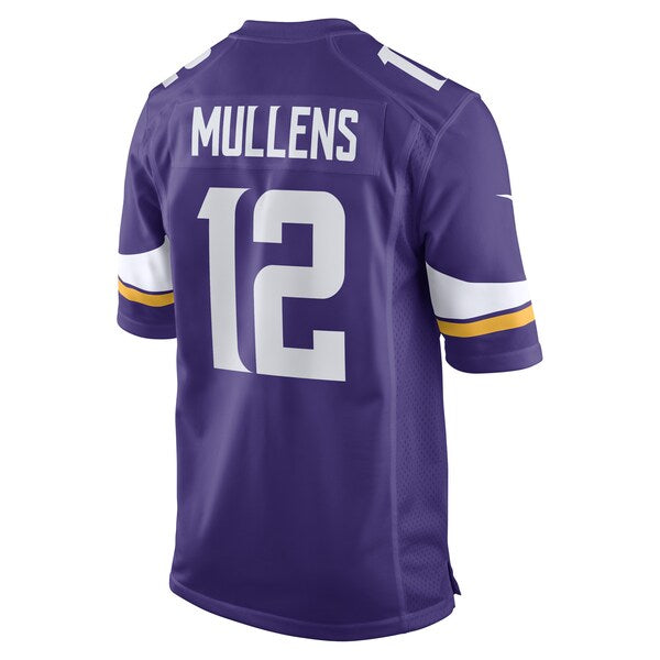 Nick Mullens Minnesota Vikings Nike Game Player Jersey - Purple - Image 3