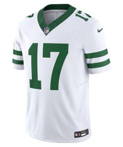 Alternative view of Garrett Wilson New York Jets Nike Vapor F.U.S.E. Limited Jersey - White