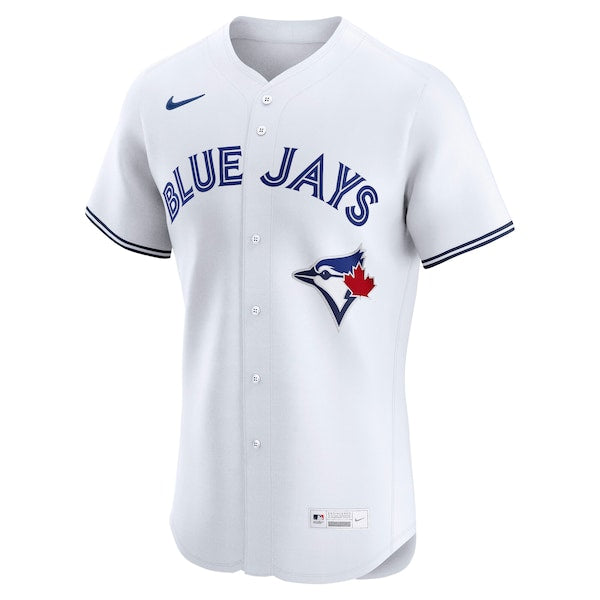 Toronto Blue Jays Nike Home Elite Jersey - White/Royal - Image 3