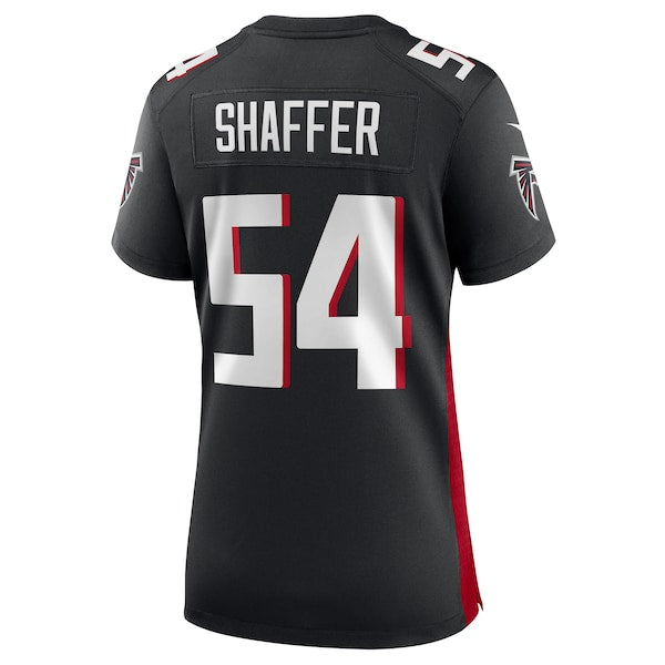 Justin Shaffer Atlanta Falcons Nike Women's Game Jersey - Black - Image 3