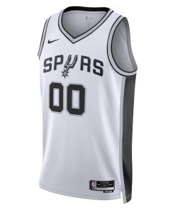 Alternative view of San Antonio Spurs Nike Unisex Swingman Custom Jersey White - Association Edition
