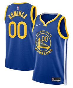 Jonathan Kuminga Golden State Warriors Nike Unisex 2022/23 Swingman Badge Player Jersey - Icon Edition - Royal
