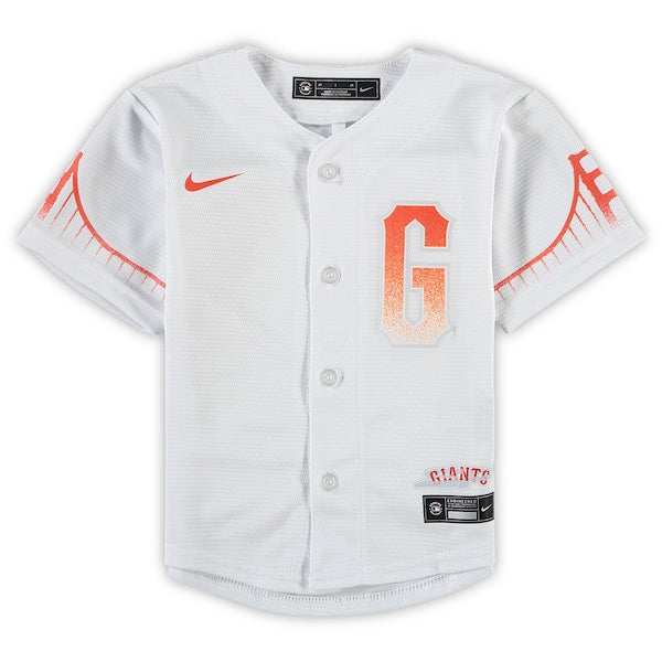 San Francisco Giants Nike Toddler MLB City Connect Replica Team Jersey - White - Image 2