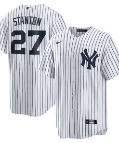 Giancarlo Stanton New York Yankees Nike Home Replica Player Name Jersey - White
