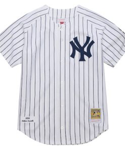 Alternative view of Ichiro Suzuki New York Yankees 2014 Cooperstown Collection Authentic Throwback Jersey - White